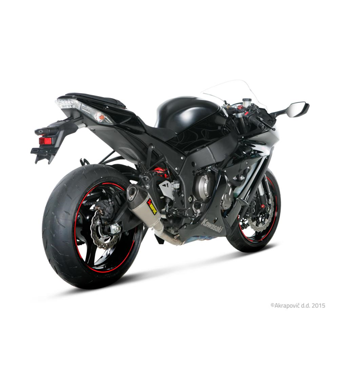 Kawasaki Zx R Abs Ninja Tubo Escape Akrapovic Tubos