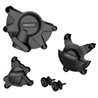 YAMAHA YZF R1 2009 - 2014 PROTECTORES DE ALTERNADOR, EMBRAGUE, PICK-UP Y SOPORTES DE CABALLETE KIT STOCK