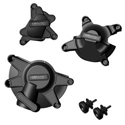 YAMAHA YZF R1 2009 - 2014 PROTECTORES DE ALTERNADOR, EMBRAGUE, PICK-UP Y SOPORTES DE CABALLETE KIT