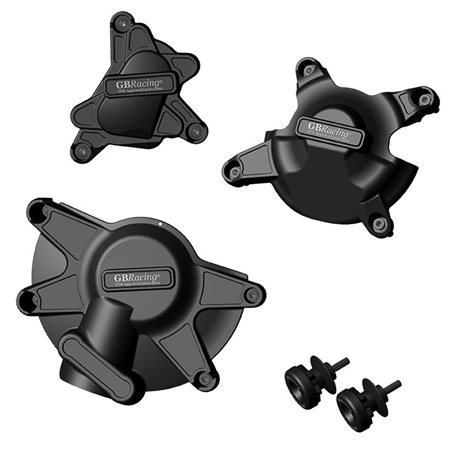 YAMAHA YZF R1 2009 - 2014 PROTECTORES DE ALTERNADOR, EMBRAGUE, PICK-UP Y SOPORTES DE CABALLETE KIT