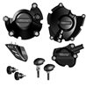 YAMAHA YZF R1 2015 -  KIT DE TAPAS DE MOTOR, SOPORTES DE CABALLETE, ALETA DE TIBURÓN Y PROTECTORES DE CAIDA BULLET