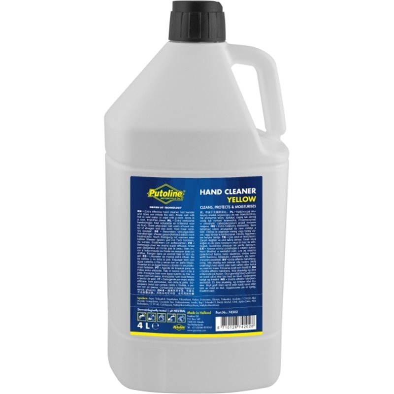 4 L ENVASE PUTOLINE HAND CLEANER YELLOW