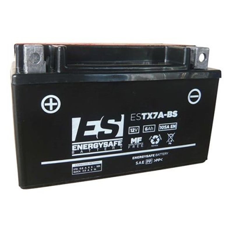 BATERÍA ENERGY SAFE YTX7A-BS 12V/6AH BATERÍA ENERGY SAFE YTX7A-BS 12V/6AH