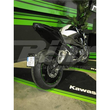 PORTAMATRÍCULAS A LA RUEDA KAWASAKI Z800 NEGRO