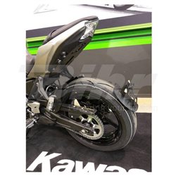 PORTAMATRÍCULAS A LA RUEDA KAWASAKI Z650 NEGRO