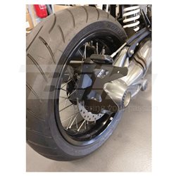 PORTAMATRÍCULAS A LA RUEDA BMW R NINET 1200 NEGRO
