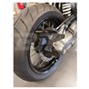 PORTAMATRÍCULAS A LA RUEDA BMW R NINET 1200 NEGRO