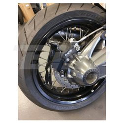 PORTAMATRÍCULAS A LA RUEDA BMW R NINET 1200 NEGRO