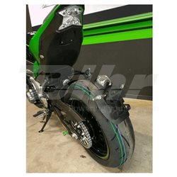PORTAMATRÍCULAS A LA RUEDA KAWASAKI Z900 NEGRO