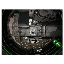 PORTAMATRÍCULAS A LA RUEDA KAWASAKI Z900 NEGRO
