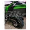 PORTAMATRÍCULAS A LA RUEDA KAWASAKI Z900 NEGRO
