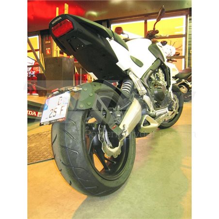 PORTAMATRÍCULAS A LA RUEDA HONDA CB650F NEGRO