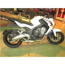 PORTAMATRÍCULAS A LA RUEDA HONDA CB650F NEGRO