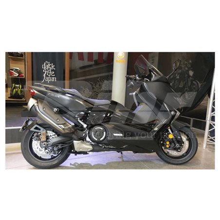 PORTAMATRÍCULAS A LA RUEDA YAMAHA TMAX 530 (12-18) NEGRO