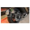 PORTAMATRÍCULAS A LA RUEDA YAMAHA TMAX 530 (12-18) NEGRO