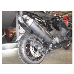 PORTAMATRÍCULAS A LA RUEDA YAMAHA TMAX 530 (12-18) NEGRO