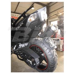 PORTAMATRÍCULAS A LA RUEDA YAMAHA TMAX 530 (12-18) NEGRO