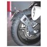 PORTAMATRÍCULAS A LA RUEDA YAMAHA FZ1/FZ8 NEGRO