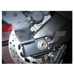 PORTAMATRÍCULAS A LA RUEDA YAMAHA FZ1/FZ8 NEGRO