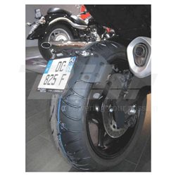 PORTAMATRÍCULAS A LA RUEDA YAMAHA FZ1/FZ8 NEGRO