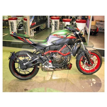 PORTAMATRÍCULAS A LA RUEDA YAMAHA MT-07 NEGRO