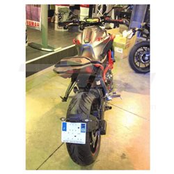 PORTAMATRÍCULAS A LA RUEDA YAMAHA MT-07 NEGRO