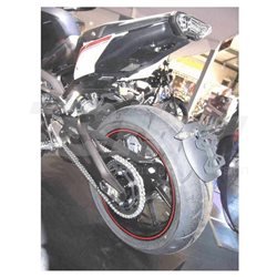 PORTAMATRÍCULAS A LA RUEDA YAMAHA MT-09 TRACER NEGRO
