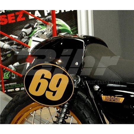 PANELES LATERALES (PAR) KAWASAKI W800 W650, NEGRO