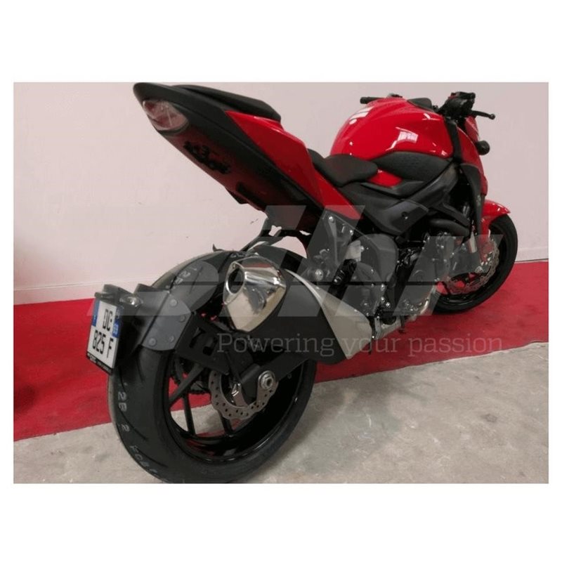 PORTAMATRÍCULAS A LA RUEDA SUZUKI GSX-S750 NEGRO