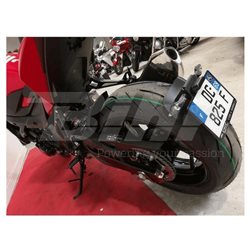PORTAMATRÍCULAS A LA RUEDA SUZUKI GSX-S750 NEGRO