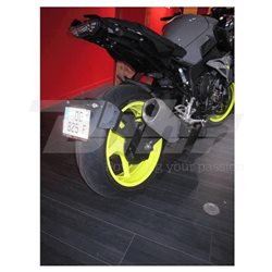 PORTAMATRÍCULAS YAMAHA MT-10 NEGRO