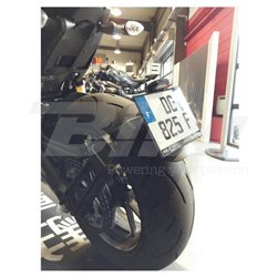 PORTAMATRÍCULAS A LA RUEDA YAMAHA MT-09 NEGRO