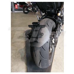 PORTAMATRÍCULAS A LA RUEDA YAMAHA MT-09 NEGRO