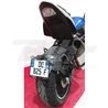 PORTAMATRÍCULAS A LA RUEDA SUZUKI GSR750 NEGRO