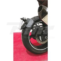 PORTAMATRÍCULAS A LA RUEDA SUZUKI GSR750 NEGRO