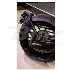 PORTAMATRÍCULAS A LA RUEDA YAMAHA XSR700 NEGRO