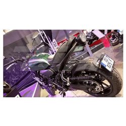 PORTAMATRÍCULAS A LA RUEDA YAMAHA XSR700 NEGRO