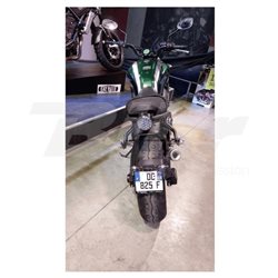 PORTAMATRÍCULAS A LA RUEDA YAMAHA XSR700 NEGRO