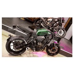 PORTAMATRÍCULAS A LA RUEDA YAMAHA XSR700 NEGRO