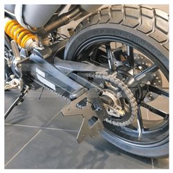 PORTAMATRÍCULAS LATERAL DUCATI SCRAMBLER 1100 NEGRO