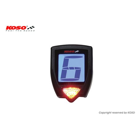 INDICADOR DE MARCHAS UNIVERSAL KOSO V2 KN002000
