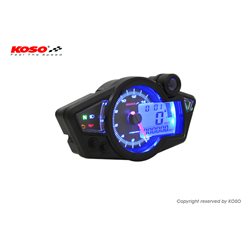 MARCADOR UNIVERSAL RX1N GP STYLE (NEGRO / AZUL) BA011210