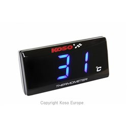 RELOJ DE TEMPERATURA DIGITAL KOSO SUPER SLIM AZUL BA024B10