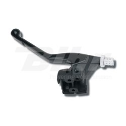 MANETA CON SOPORTE DOMINO DERBI SENDA FULCRUM 28MM IZQUIERDA 2980.04