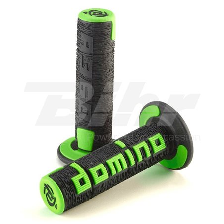 PUÑOS DOMINO OFF ROAD A360 NEGRO/VERDE A36041C4044A7-0