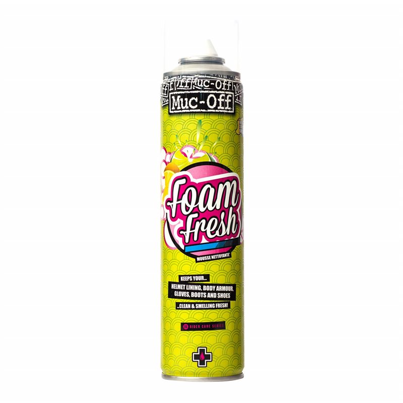 ESPUMA LIMPIADOR ANTIBACTERIANO MUC-OFF HELMET FOAM FRESH SPRAY 400ML ESPUMA LIMPIADOR ANTIBACTERIANO MUC-OFF HELMET FOAM FRESH SPRAY 400ML