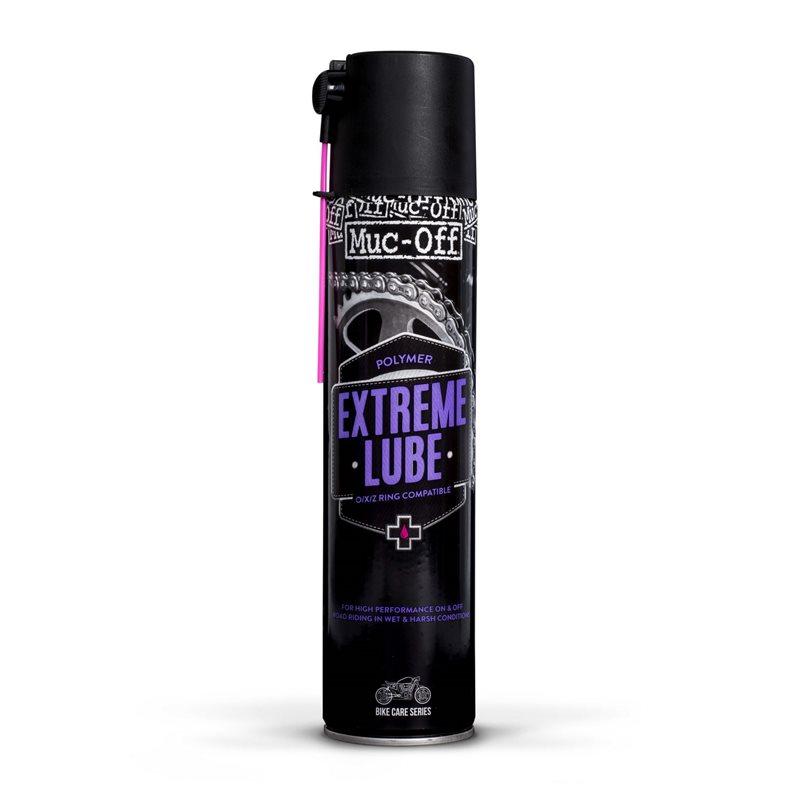GRASA DE CADENA (PARA HÚMEDO) MUC-OFF EXTREME LUBE SPRAY 400ML GRASA DE CADENA (PARA HÚMEDO) MUC-OFF EXTREME LUBE SPRAY 400ML