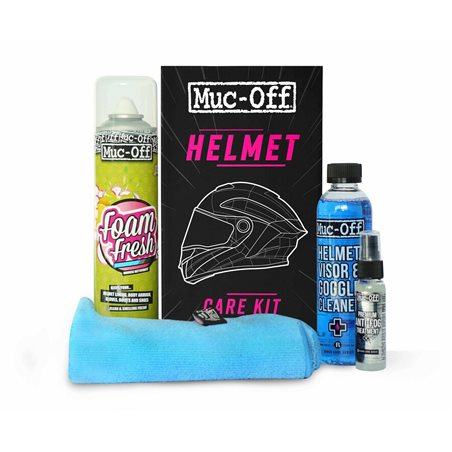 KIT CUIDADO DE CASCOS MUC-OFF PREMIUM HELMET CARE KIT