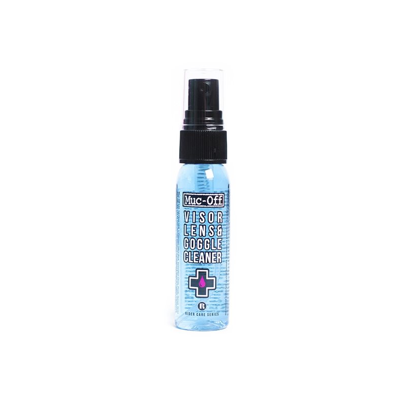 LIMPIADOR ANTIBACTERIANO DE LENTES Y CASCOS MUC-OFF HELMET & VISOR CLEANER SPRAY 35ML LIMPIADOR ANTIBACTERIANO DE LENTES Y CASCOS MUC-OFF HELMET & VISOR CLEANER SPRAY 35ML