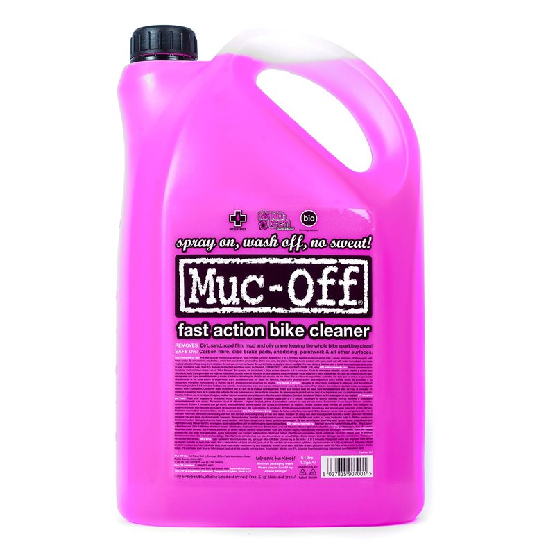 LIMPIADOR MUC-OFF NANO GEL BIKE CLEANER GARRAFA 5L LIMPIADOR MUC-OFF NANO GEL BIKE CLEANER GARRAFA 5L